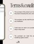 Abundance Journal Canva Template | 42 Pages Editable | Manifestation & Mindset Workbook PLR + MRR | Digital Law of Attraction PDF