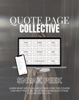 Free eBook: Quote Page Collective Sneak Peek Freebie