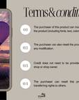 100+ Lavender Purple Aesthetic Stock Images | PNG Files Editable Canva Template | PLR + MRR | Faceless Floral Food Scenery Photo Bundle