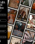 412 Cosy Fall, Autumn & Halloween Reels Video Bundle | Canva MP4 1080 x 1920 | IG Tiktok Social Media Content Bank | PLR MRR Commercial Use
