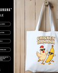 Chicken Banana PNG Funny Shirt Design | Dancing Chicken Banana Graphic | Sublimation PNG | POD Commercial Use