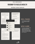 Roadmap to Faceless Wealth | 50+ Pages Faceless Digital Marketing Guide | Master Resell Rights (MRR)| PLR | Canva Editable eBook