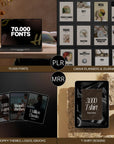 Mega 100 Million (100M) + PLR/MRR Digital Products Bundle