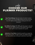 Mega 100 Million (100M) + PLR/MRR Digital Products Bundle