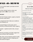 Alex ✭AID✭ - your AI mentor built to sell| ChatGPT AI Bot for Digital Marketers