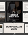 Roadmap to Faceless Wealth | 50+ Pages Faceless Digital Marketing Guide | Master Resell Rights (MRR)| PLR | Canva Editable eBook