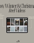207 Cozy Winter & Christmas Reels Bundle | Canva MP4 Templates | Holiday Video Content Bank | PLR MRR Commercial Use