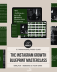 The Instagram Growth Blueprint Masterclass 3 Hour Video Course | 25 Modules, 99 Videos | Viral IG 101 Course | Digital Marketing Course with PLR & MRR - theResellBrand