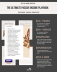 The Ultimate Passive Income Playbook + Instagram Reels Faceless Videos | Digital Marketing Guide | MRR & PLR - theResellBrand