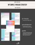 My Simple Threads Strategy eBook Guidebook | MRR | How to Increase Sales & Revenue Through Instagram Threads