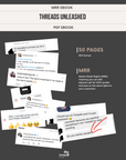 Threads Unleashed eBook Guidebook | MRR | How to Increase Sales & Revenue Through Instagram Threads