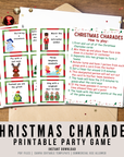 Christmas Charades Game Canva Template | 30 Printable Cards + Rules PDF | Holiday Party Game | PLR MRR Instant Download