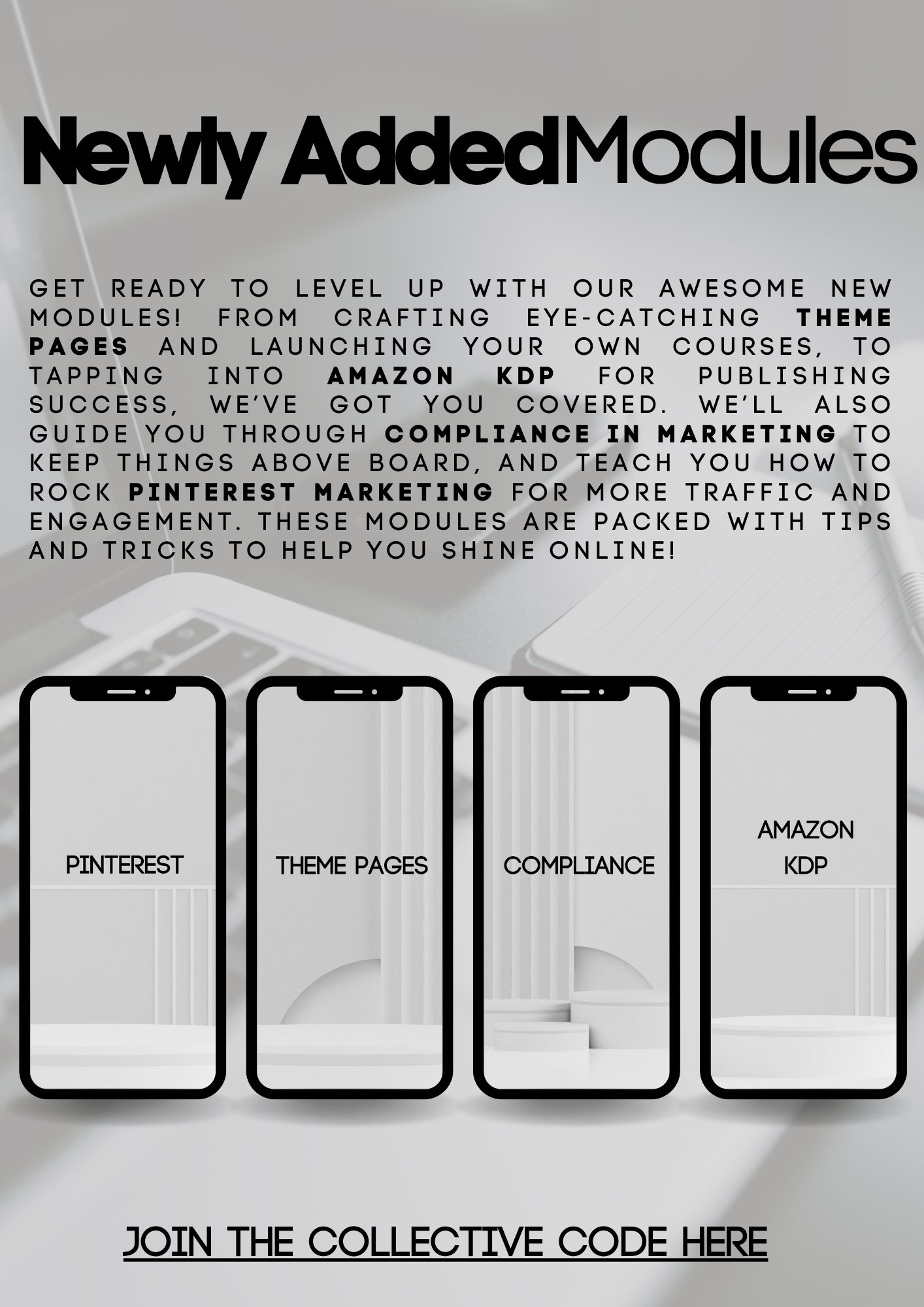 Free eBook: The Collective Code Sneak Peek Freebie | Digital Marketing Course