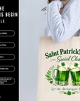 Let the Shenanigans Begin 300 dpi PNG | St Patrick’s Day Shirt | Irish Beer Design | Retro Vintage Sublimation Clipart