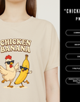 Chicken Banana PNG Funny Shirt Design | Dancing Chicken Banana Graphic | Sublimation PNG | POD Commercial Use