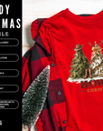 Howdy Christmas PNG 300DPI High Resolution | Western Holiday Sublimation Design | Country Cowgirl Christmas Shirt Clipart | Commercial Use
