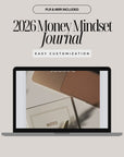 2026 Money Mindset Journal Canva Template | 52 Page Printable PDF | Digital Financial Planner | PLR MRR Resell Rights